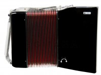 Hohner Bravo II 48 Black silent key Hohner Bravo II 48 Black silent key